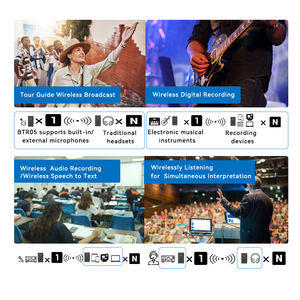 <span class=keywords><strong>Mini</strong></span> Transmisor y Receptor de Audio LE 5.4 para TV/PC, Adaptador Inalámbrico de Sonido Estéreo, Códecs LC3/LC3+, Plástico, Latencia de 50ms - Product Image 6