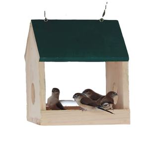 Tempat Makan Burung Kayu Solid JX Outdoor, dengan Desain Elegan, Kapasitas Cukup, Kokoh dan Tahan Lama, serta Harga Terjangkau - Product Image 1