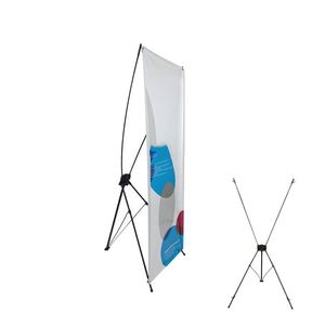 Economic X-Banner Stand Tripod Cost-Effective Display Solution - Product Image 2