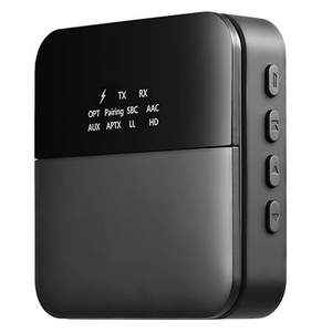 Nuovo arrivo 2020 nuovo 2 in 1 <span class=keywords><strong>Bluetooth</strong></span> ricevitore 5.0 trasmettitore Aptx bassa latenza CSR8675 adattatore Wireless per TV PC altoparlante - Product Image 4