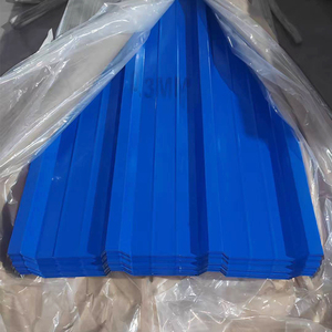 Tôles de toiture PPGI prélaquées, soudées, coupées, pliées, pour usage construction, marque North, grade DX51D, dureté moyenne. - Product Image 3