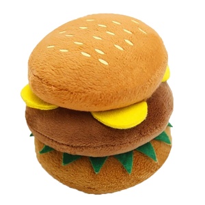 Jouet pour <span class=keywords><strong>chien</strong></span> en peluche pastèque avec jouet en peluche parodie alimentaire Squeaker pour petits chiens et chiots - Product Image 2