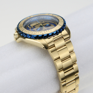 <span class=keywords><strong>Prix</strong></span> d'usine Logo personnalisé <span class=keywords><strong>NH35</strong></span> mouvement automatique en acier inoxydable 316L 20ATM montres-bracelets de sport pour hommes verre analogique petit - Product Image 4