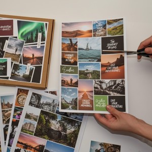 Fournitures pour tableau de rêves 2026 à impression personnalisée avec suivi des affirmations et des habitudes, et planificateur de vision puissante pour carnet et scrapbook - Product Image 2