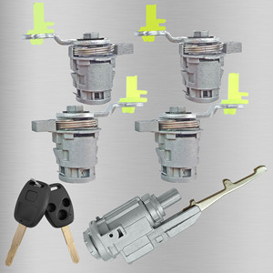 Car <b>Lock</b> Cylinder For Honda Crv 4 Door Ignition <b>Lock</b> With 2 <b>Keys</b> Zinc Alloy Cylindrical <b>Lock</b> BT042Q7 - Product Image 3