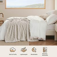 Luxus 100% Polyester Sherpa Überwurf decke Kleine Couch für Erwachsene Winter King Size Striped Western Design Gemütliche Fabrik gewebt
