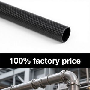 Tubo de Fibra de Carbono 3k Personalizado a Precio de Fábrica SY - Colores Personalizados, Peso Ligero, Mayor Resistencia, Tamaños Personalizables de 1 mm - Product Image 3