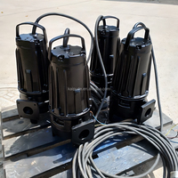 Aérateur à jet submersible 4 kW, transfert d'oxygène haute efficacité, bulles fines, aquaculture, grand débit, WWTP