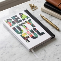 Carnet à couverture rigide personnalisée, sublimation, couverture en tissu, format A4
