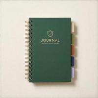 Agenda personnalisé sur mesure, planificateur mensuel et hebdomadaire, journal inspirant, reliure spirale, couverture en papier, 80 feuilles, carnet