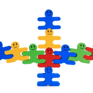 Bloques de Equilibrio de Dibujos Animados para Niños, Bloques de Construcción Creativos, Juego de Bloques de Construcción DIY, Juguetes Educativos de Madera Montessori - Product Image 6