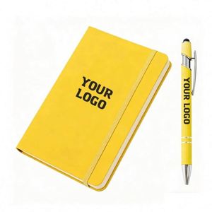 Personalized Jounal A5 Paper Hardcover Design Notebook Dairy Planner Note <b>Book</b> Gift <b>Box</b> Set With Custom Logo - Product Image 1