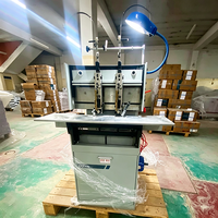 Machine à relier industrielle 25 mm pour reliure plate et à chevalet, équipement de traitement du papier pour cahiers et magazines