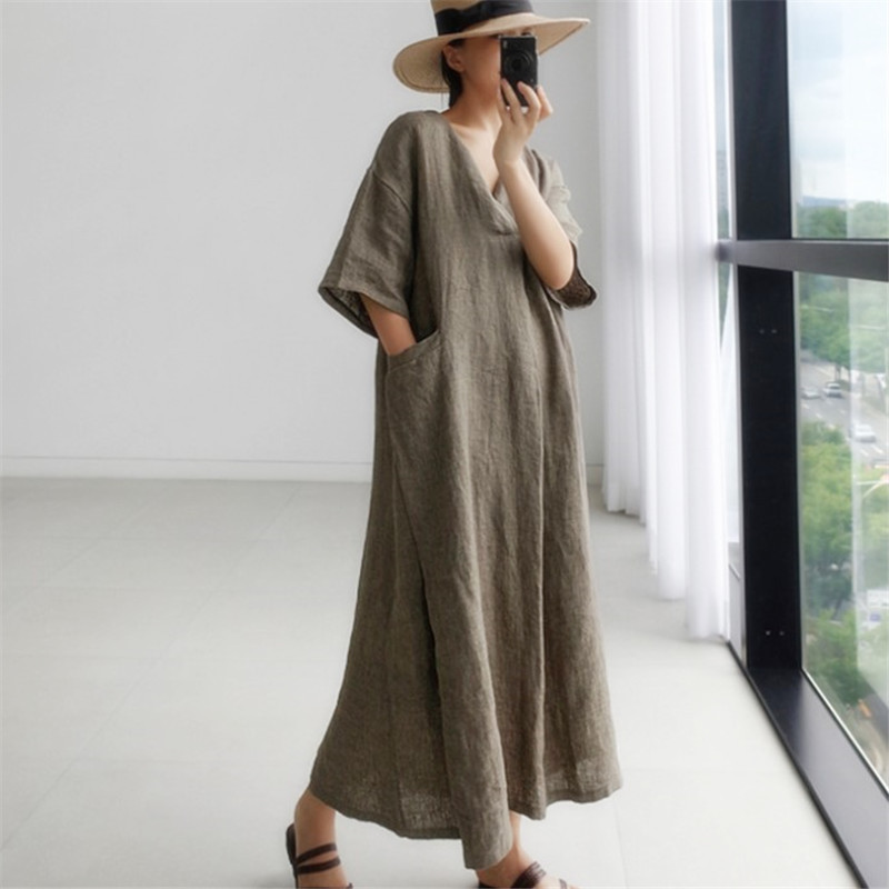 Shop Our Modest Loose Design Long Shirt Dress For Women