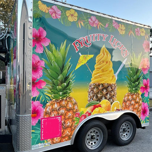 VIN DOT Approved Square Trailer Stainless Steel Body Complete Crepe Kitchen For Pancake Maker Fast Business Food Truck - Product Image 6