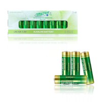 Pile alcaline écologique Winpow LR6 AA 1,5 V, lot de 10, 0 % de mercure et de cadmium, pour la vente en gros mondiale
