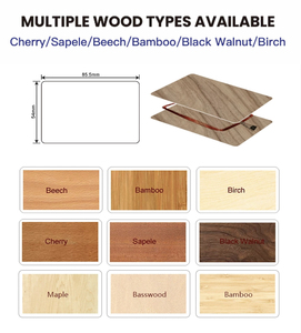 213/215/216 चिप स्मार्ट nfc वाटरप्रूफ लकड़ी के लिए मूल प्राकृतिक लकड़ी मूल कार्ड और व्यवसाय कार्ड एफएससी प्रमाण पत्र - Product Image 5