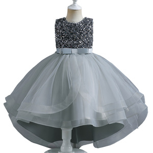 Gaun pesta ulang tahun anak perempuan, gaun Tutu putri bunga anak perempuan remaja, Gaun pita pakaian Prom - Product Image 6