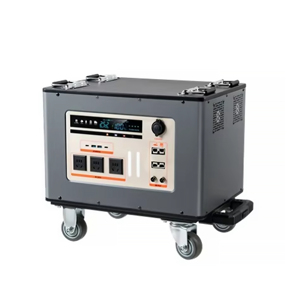 แบตเตอรี่ลิเธียม LiFePO4 แบบพกพาความจุสูง แผงโซลาร์เซลล์ สถานีเคลื่อนที่ 3500W MPPT อินเวอร์เตอร์คลื่นไซน์บริสุทธิ์ ช่องเสียบ RV - Product Image 2