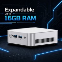 Mini PC Industrial Integrado con Ventilador Intel Core I3 I5 I7, Puertos Seriales, Doble LAN y Wifi de Fábrica MES