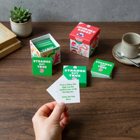 Impression de cartes de jeu de société personnalisées avec votre marque |   Jeu de cartes à finition mate pour les soirées de jeux en famille