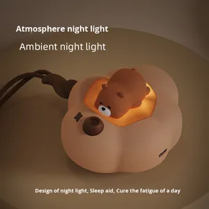 <span class=keywords><strong>Chauffe</strong></span>-mains de poche portable hiver USB rechargeable Animal mignon <span class=keywords><strong>Chauffe</strong></span>-mains électrique réutilisable avec lumière et lanière - Product Image 5