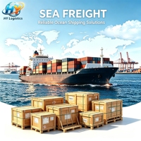 Transitaire professionnel à guichet unique depuis la Chine, proposant un service DDP maritime + express