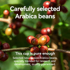 Café <span class=keywords><strong>Descafeinado</strong></span> en Polvo, Café Instantáneo Arábica Robusta, Granos Dobles, Tueste Medio-Oscuro, Informe Oficial de Pruebas - Product Image 2