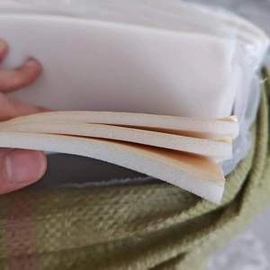 Stabilisateur en <span class=keywords><strong>mousse</strong></span> souple PU auto-adhésif avec papier de protection, pelable et collant, utilisé comme stabilisateur intérieur pour sac - Product Image 3