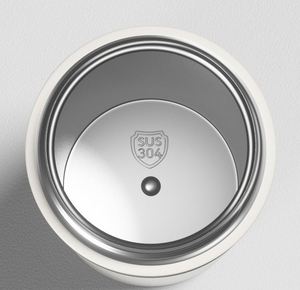 500ml Stainless Steel Insulated Double Wall Thermos Water <b>Bottle</b> Flask <b>Coffee</b> Cup With Button Press for Gift - Product Image 4