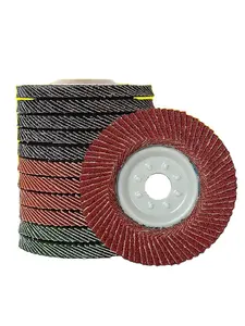 Customized Abrasive Flap Disc Disk With Fiber Glass Base Sanding Flap Disc