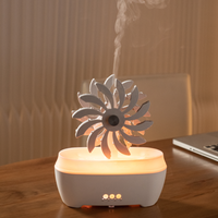 Diffuseur d'arômes électrique et humidificateur d'air au design moulin à vent, innovation unique 2024, prix usine OEM