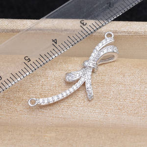 Accesorios de Plata S925 con Diseño de Lazo, Versátiles, para DIY, Perlas Huecas con Orificio Pasante, Colgantes y Dijes Finos 5706 - Product Image 3