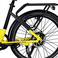 Vélo électrique 27,5 pouces, batterie lithium 48V 15Ah, moteur puissant, frein à disque mécanique 7 vitesses, écran LCD personnalisé