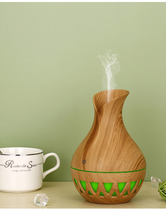 Diffuseur d'huiles essentielles en bois naturel USB le <span class=keywords><strong>moins</strong></span> cher de 2022, humidificateur ultrasonique, diffuseur d'arômes USB, humidificateur d'air - Product Image 5