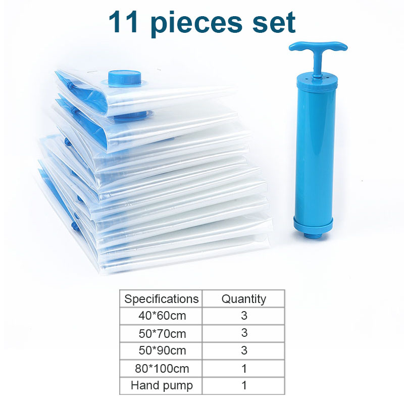 Transparent 11 piece set