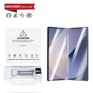 ฟิล์มไฮโดรเจลใส HD กันรอยขีดข่วนตัวป้องกันหน้าจอ EPU สำหรับ Samsung <span class=keywords><strong>Galaxy</strong></span> Z Z Fold 3 <span class=keywords><strong>4</strong></span> 5 6 7สำหรับเครื่องตัด - Product Image 1