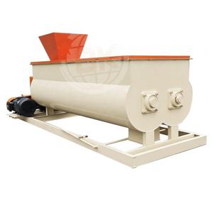 Mezclador de Doble Eje para Fertilizantes Orgánicos - Mezcla Uniforme para NPK y Compost Orgánico, Mezcla de Estiércol de Ganado y Residuos de Cultivos - Product Image 3