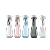 Botol Air Alkali Kaca dengan Mineral Alkali untuk Meningkatkan PH Air dan Filter Serat Karbon untuk Minum yang Sehat