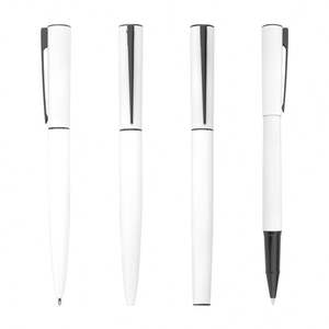 Ensemble stylo roller et crayon en métal Kasun, finition mate, avec clip fin, pour cadeau, stylo personnalisable - Product Image 6