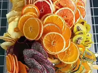Déshydrateur alimentaire électrique domestique à 6 niveaux avec bouton rotatif, idéal pour les légumes, les fruits, la viande et le poisson – Grande vente !