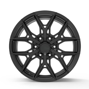 Precio de fábrica, una pieza, 18-22 pulgadas, llantas de coche de rueda forjadas de aleación de aluminio negro para BMW M3 M4 M5, ruedas de coche de pasajeros Premium - Product Image 2