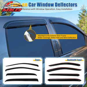 Viseras Acrílicas para Ventanas (4 Piezas) para Dodge Ram 1500 2500 3500 Quad/Crew Cab 02-09 - Product Image 2