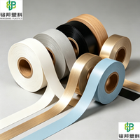 Bande de chantournage en PVC/ABS écologique à texture élégante, vente directe usine pour la fabrication de placards