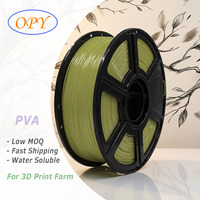 Filament soluble PVA OPY pour imprimante 3D, lavable, 1,75 mm, 0,5 kg, fils en alcool polyvinylique, livraison depuis les États-Unis