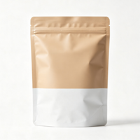 Sacs d'emballage personnalisés multi-styles en plastique pour thé et café avec options de fermeture éclair à encoche et de trou de suspension