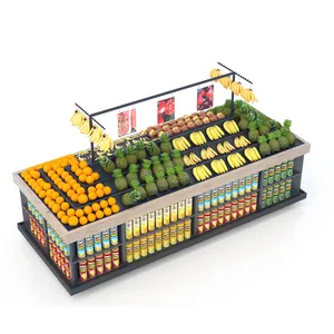 新款尺寸定制蔬菜水果展示架