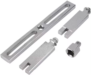 Outil spécial OEM pour le <span class=keywords><strong>d</strong></span>émontage du couvercle de réservoir <span class=keywords><strong>d</strong></span>'essence, clé à deux griffes réglable pour le couvercle de pompe à essence avec pied coudé à angle droit - Product Image 4