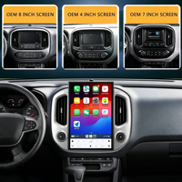 Écran vertical de 14,5 pouces, Carplay sans fil, Android Auto pour Chevrolet Colorado GMC Canyon 2014-2018, autoradio, navigation GPS, DSP