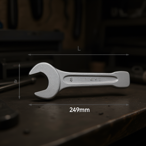 Open End <b>Wrench</b> 249mm Length For Mechanical Repair Use - Product Image 3